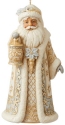 Jim Shore 6009399 Holiday Lustre Santa Ornament