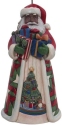 Jim Shore 6009464i Black Santa Arms Full Ornament