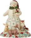 Jim Shore 6009483 Wonderland Snowman Figurine