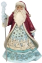 Jim Shore 6009485 Wonderland Santa with Snowflake Figurine