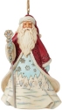 Jim Shore 6009488 Wonderland Santa Ornament