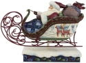 Jim Shore 6009493 Victorian Santa In Sleigh Figurine