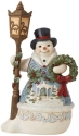 Jim Shore 6009494 Victorian Snowman At Lamppost Figurine