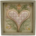 Jim Shore 6009558 Heart Plaque