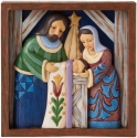 Jim Shore 6009562 Holy Family Plaque