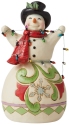 Jim Shore 6009687 Snowman Figurine