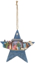 Jim Shore 6009696 Star with Nativity Ornament