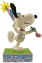 Jim Shore 6010116 Snoopy and Woodstock Birthday Figurine