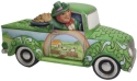 Jim Shore 6010268 Leprechaun in Pickup Truck Figurine