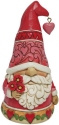 Jim Shore 6010272i Red Hearts Gnome Figurine