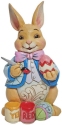 Jim Shore 6010273 Easter Bunny Painting Eggs Figurine