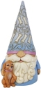 Jim Shore 6010289 Gnome with Dog Figurine