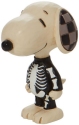 Jim Shore Peanuts 6010320 Snoopy Skeleton Mini Figurine