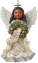 Jim Shore 6010355 Woodland Believe Angel Ornament