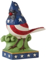 Jim Shore 6010560 Patriotic Cardinal Figurine