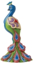 Jim Shore 6010566 Peacock Mini Figurine