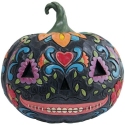 Jim Shore 6010669 Day Of The Dead Jack O Lantern Figurine