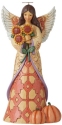 Jim Shore 6010677N Harvest Angel With Sunflowers Figurine