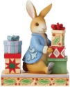 Jim Shore 6010689 Peter Rabbit with Presents Figurine