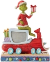 Jim Shore Dr Seuss 6010776 Grinch On Train Figurine
