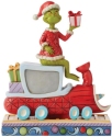 Jim Shore 6010776 Grinch On Train Figurine