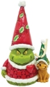 Jim Shore Dr Seuss 6010777N Grinch and Max Gnome Figurine