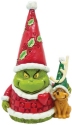 Jim Shore Dr Seuss 6010777i Grinch and Max Gnome Figurine