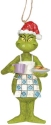 Jim Shore Dr Seuss 6010786 Grinch In Apron With Cookies Ornament