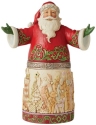 Jim Shore 6010829 20th Anniversary Santa Figurine