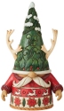 Jim Shore 6010843i Reindeer Gnome Figurine