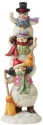 Jim Shore 6011159 Three Stacked Snowmen Figurine