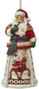 Jim Shore 6011493 Lapland Santa Ornament