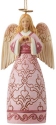 Jim Shore 6011681 Pink Angel Ornament