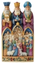 Jim Shore 6011682N Three Kings Nativity Diorama Figurine