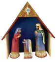 Jim Shore 6011684N Set of 4 Nativity Figurine