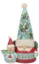 Jim Shore 6011690 Wonderland Gnome and Snowman Figurine