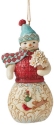 Jim Shore 6011691 Wonderland Snowman Ornament