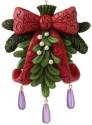 Jim Shore 6011855N Legend Of The Mistletoe Ornament