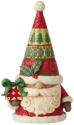Jim Shore 6011893N Santa Claus Gnome Holding Gifts Figurine