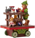 Jim Shore 6011894N Elf with Toys Train Car Figurine