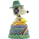 Jim Shore 6011945 Snoopy Pot of Gold Figurine