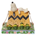 Jim Shore 6011952 Snoopy and Woodstock Camping Figurine