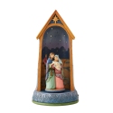 Jim Shore 6011964N Holy Family in Stable Figurine