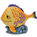 Jim Shore 6012425 Fish Mini Figurine
