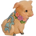 Jim Shore 6012426 Pig Mini Figurine