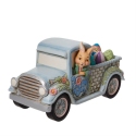 Jim Shore 6012444 Easter Truck with Eggs Figurine