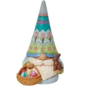 Jim Shore 6012586 Easter Gnome with Egg Basket Figurine