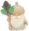 Jim Shore 6012680 Woodland Gnome Acorn Hat Figurine