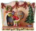 Jim Shore Dr Seuss 6012692 Sneaky Grinch Stealing Presents Figurine
