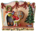 Jim Shore 6012692 Sneaky Grinch Stealing Presents Figurine